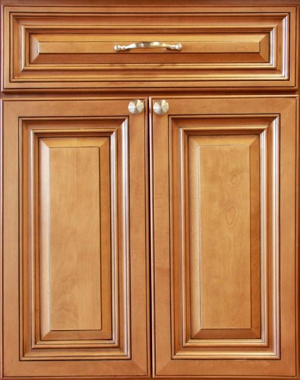 tea stain glaze cabinets