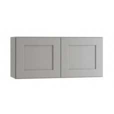 Gray Shaker Wall Cabinets With 2 Doors 36'X12'X24'