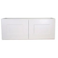 White Shaker Wall Cabinet 24’ W X 12’ H X 12’ D