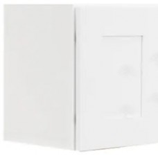 White Shaker Wall Cabinet 18’ W X 12’ H X 12’ D