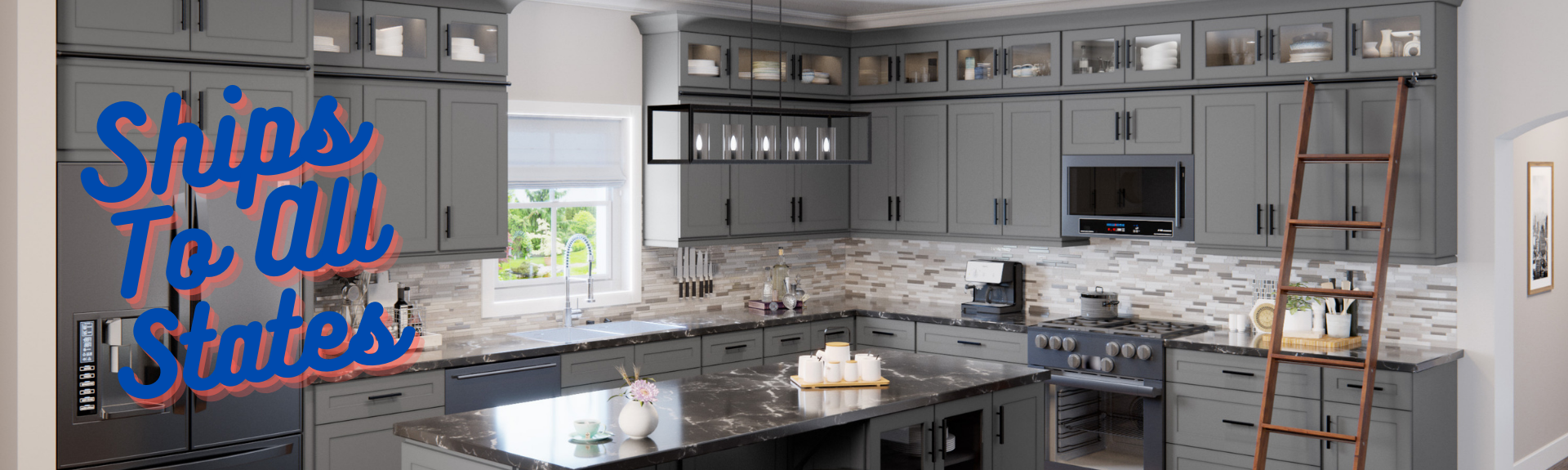 Gray Shaker Cabinets