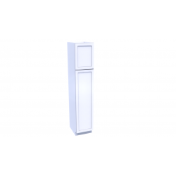 Gray Shaker Tall Pantry 18’X90’X24’ Gray Shaker:GWP1890 ECS Cabinetry