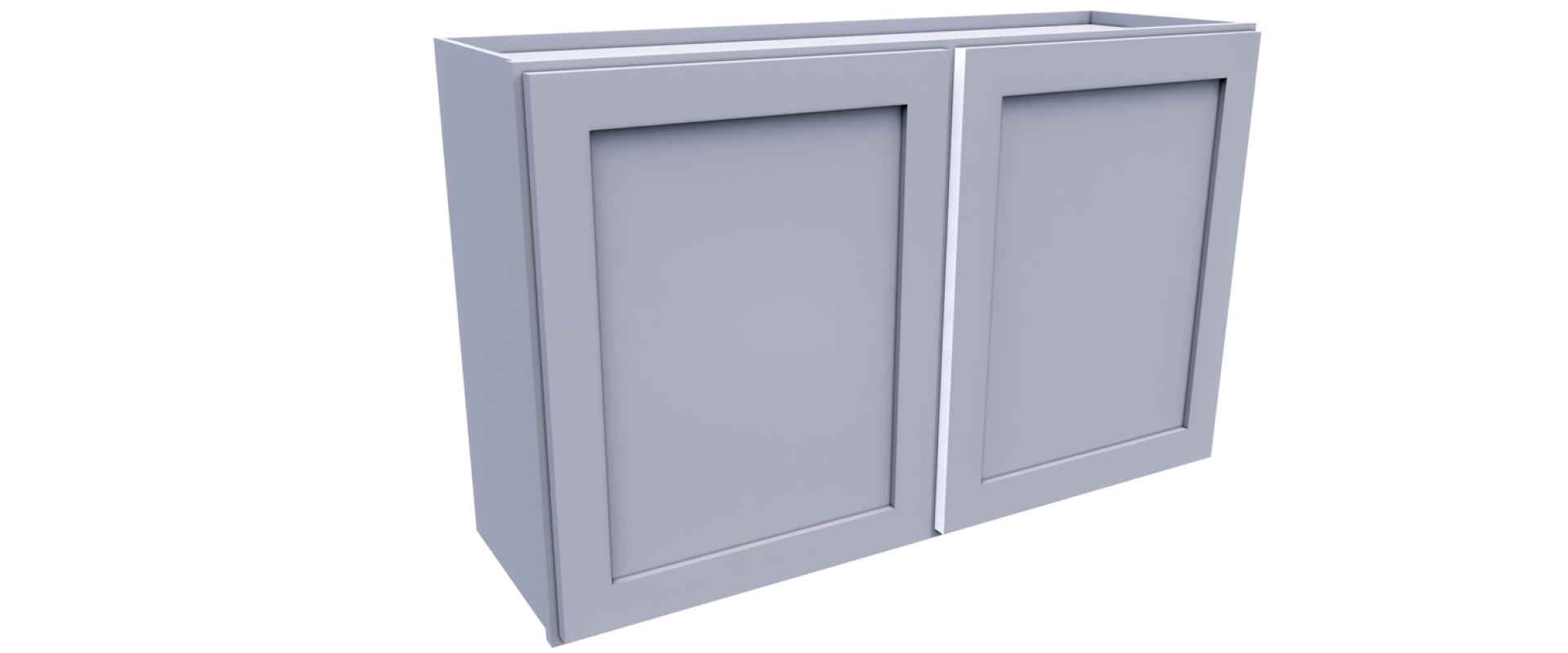 Gray Shaker Wall Cabinet 21’X36’