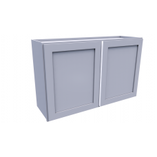 Gray Shaker Wall Cabinet 12’X36’