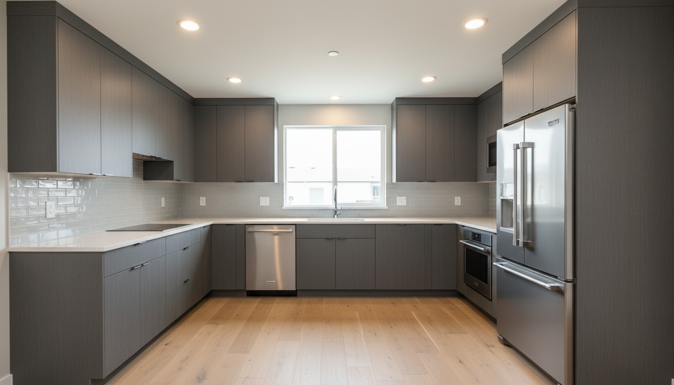 Titan Anthracite Panel Kitchen Cabinets