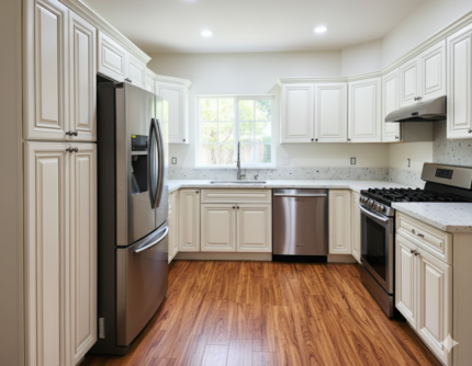 Antique White Kitchen Cabinets